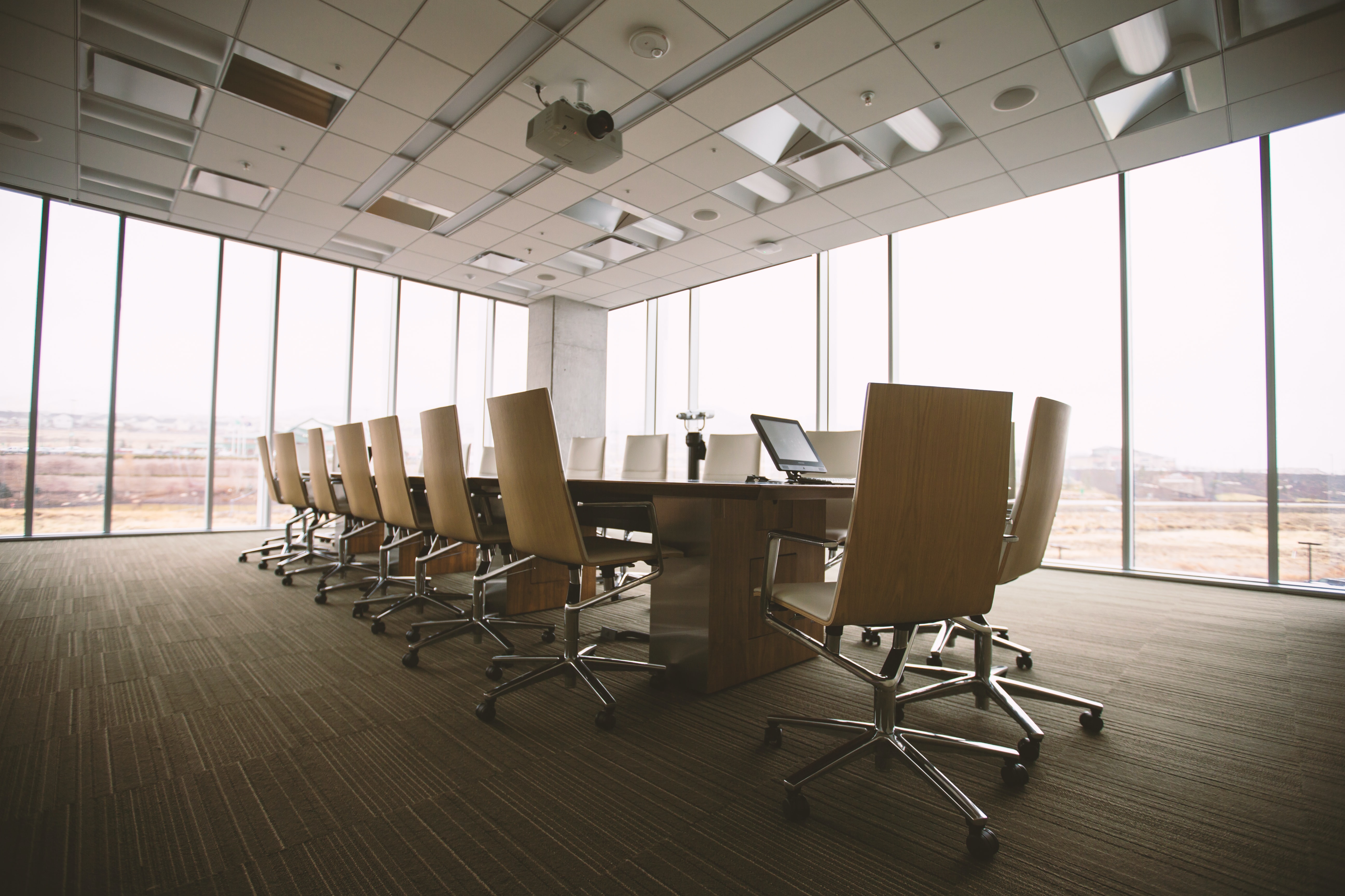 Corporate technology background